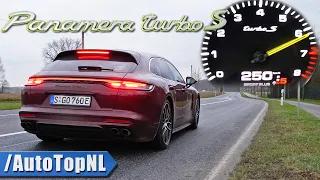 700HP Porsche Panamera Turbo S E-Hybrid 0-250 & SOUND by AutoTopNL