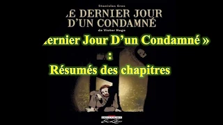 Comprendre  "Le Dernier Jour D'un Condamné" : Résumé Général/Résumés des Chapitres