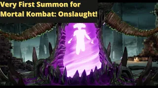 Very First Summon For Mortal Kombat: Onslaught!