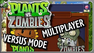 COMPETITIVE MULTIPLAYER PVZ! | Plants vs Zombies VERSUS MODE (2 Player / Xbox 360)
