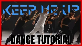 B.I - KEEP ME UP Dance Practice Mirrored Tutorial (SLOWED)