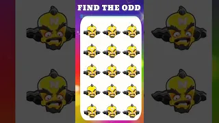 Find The Odd Emoji Out #121||#shorts #puzzle #emojichallenge #emoji  #findthedifference  #puzzlegame