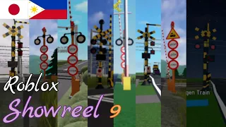 Roblox Japanese/Philippine R.R.C. Combo / 日本の踏切 & Tawid sa Riles ng Pilipinas | #ROBLOX SHOWREEL 9