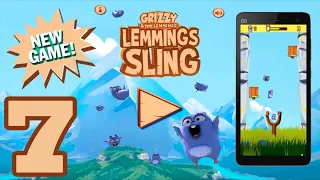 Grizzy and the Lemmings: Lemmings Sling - Gameplay Walkthrough Part 7 (Android,IOS)