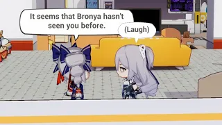 Honkai Impact 3rd - Silver Wing Bronya Interacted with other Valkyries in the Dorm