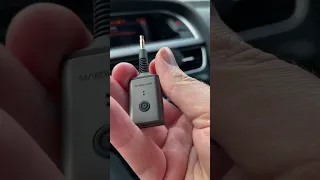 Mini Bluetooth AUX Empfänger fürs Auto #shorts