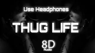 Thug Life (8D Audio) | The Freedom Anthem | Jasmine Sandlas | Explicit | Bad Version Studio 🎯