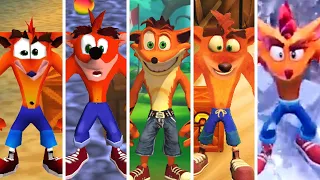 Evolution of Crash Bandicoot (1996-2020)