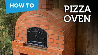 How to build a brick pizza oven #diy #garden #pizza