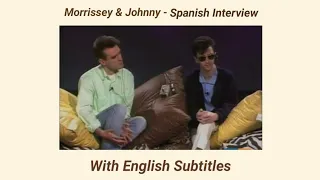 The Smiths Spanish Interview With English Subtitles