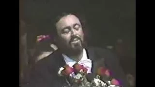 Luciano Pavarotti - Nessun dorma and speech (Monterrey, 1990)