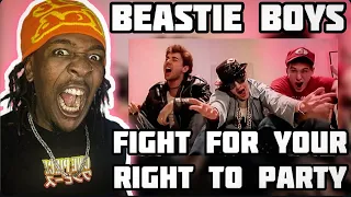 FIRST TIME HEARING Beastie Boys - You Gotta Fight For Your Right to Party (REACTION)