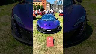 Astonishing Purple Carbon Fibre McLaren P1! Amazing Hypercar! #shorts #viral #supercars #trending