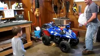 Nolan's ATV Christmas Surprise