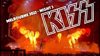 KISS: Live Melbourne, Australia 2022 Night 3 [Full Show]