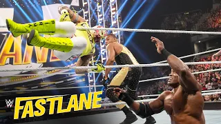 The LWO vs. Bobby Lashley & The Street Profits: WWE Fastlane 2023 highlights