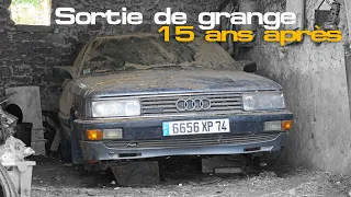 Audi 200 Quattro TURBO BARNFIND : going out 15 years after