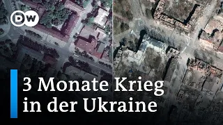 Russlands Überfall auf die Ukraine: Drei Monate Krieg | DW Nachrichten