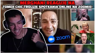 Merghani reakcja na Młody Sarmata - TOMEK CHIC TROLUJE SPOTKANIA ONLINE NA ZOOMIE!