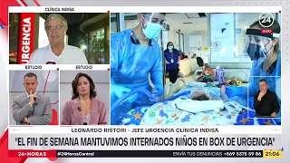 Clínica Indisa: “En este minuto no podríamos recibir niños en condición crítica"