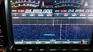 ic7300 vs ftdx101mp  cw VK9DX