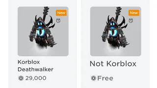 FINALLY! (Korblox Deathwalker)