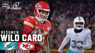 Miami Dolphins vs. Kansas City Chiefs |  NFL Playoffs | Resumen NFL en español | NFL Highlights