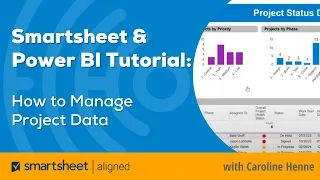 How to Manage Project Data | Smartsheet + Microsoft Power BI Examples | Project List vs Project Plan