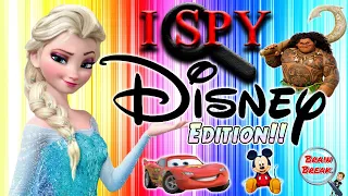 iSpy Disney Edition! | Brain Break | Movement | PE | Spot-It Fitness