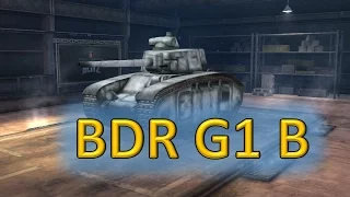 Обзор на танк BDR G1 B | Игра с подписчиком | Уроки тащерства | Имба?