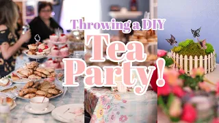 I Threw a Tea Party! *DIYs, menu ideas, and more* | Kayla Marie