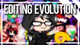 Editing Evolution || One year special || Gacha Life
