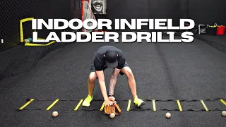 5 Indoor Infield Ladder Drills - Baseball Fielding Drills