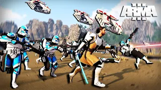 Leading an Army of Clones To Their Death As a Jedi - Arma 3 STARWARS