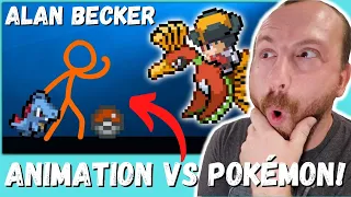 THIS IS INSANE! Alan Becker Animation vs. Pokémon (official) REACTION!