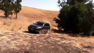 Subaru Outback Drift to Hillclimb