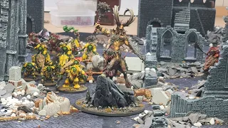 Kragnos & Orruk Warclans vs Stormcast Eternals: AoS Battle Report - Siege of Excelsis Part Fourteen