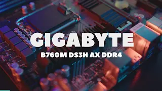 GIGABYTE B760M DS3H AX DDR4 - płyta główna w sam raz pod i5-12400F