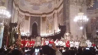 Sant'Agata Catania 12 febbraio 2020 ottava rientro in cattedrale