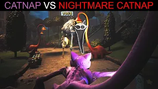 CatNap VS Nightmare CatNap in Poppy Playtime Chapter 3 (Fanmade)