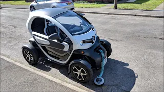 Mission accomplished - 70mph on the M1 motorway in a Renault Twizy