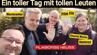 Filmbörse Neuss am 3. April 2022. Tolle Leute getroffen+Ausbeute