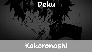 Kokoronashi || Izuku Midoriya/Deku AI cover :)