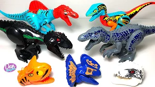 9 NEW LEGO DINOSAURS WITH SOUNDS! Jurassic World Dinosaurs Bootleg