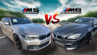 F90 M5 Competition VS BMW M6 || BATTLE OF THE M CARS