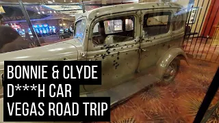 VEGAS Road Trip - Bonnie & Clyde Death Car At Primm Whiskey Petes Casino