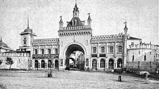 Старинная Москва, в кадре город и люди, 1919 год ... Кинохроника