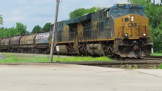 June 2021 Railfanning in Fostoria, Ohio, Part 1: Summer Afternoon Railfanning at the Iron Triangle.