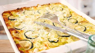 Zucchini and cheese dream: summery enjoyment recipe ☀️the result is incredibly delicious!