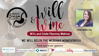 Will & Wine - Wills and Estate Planning Webinar